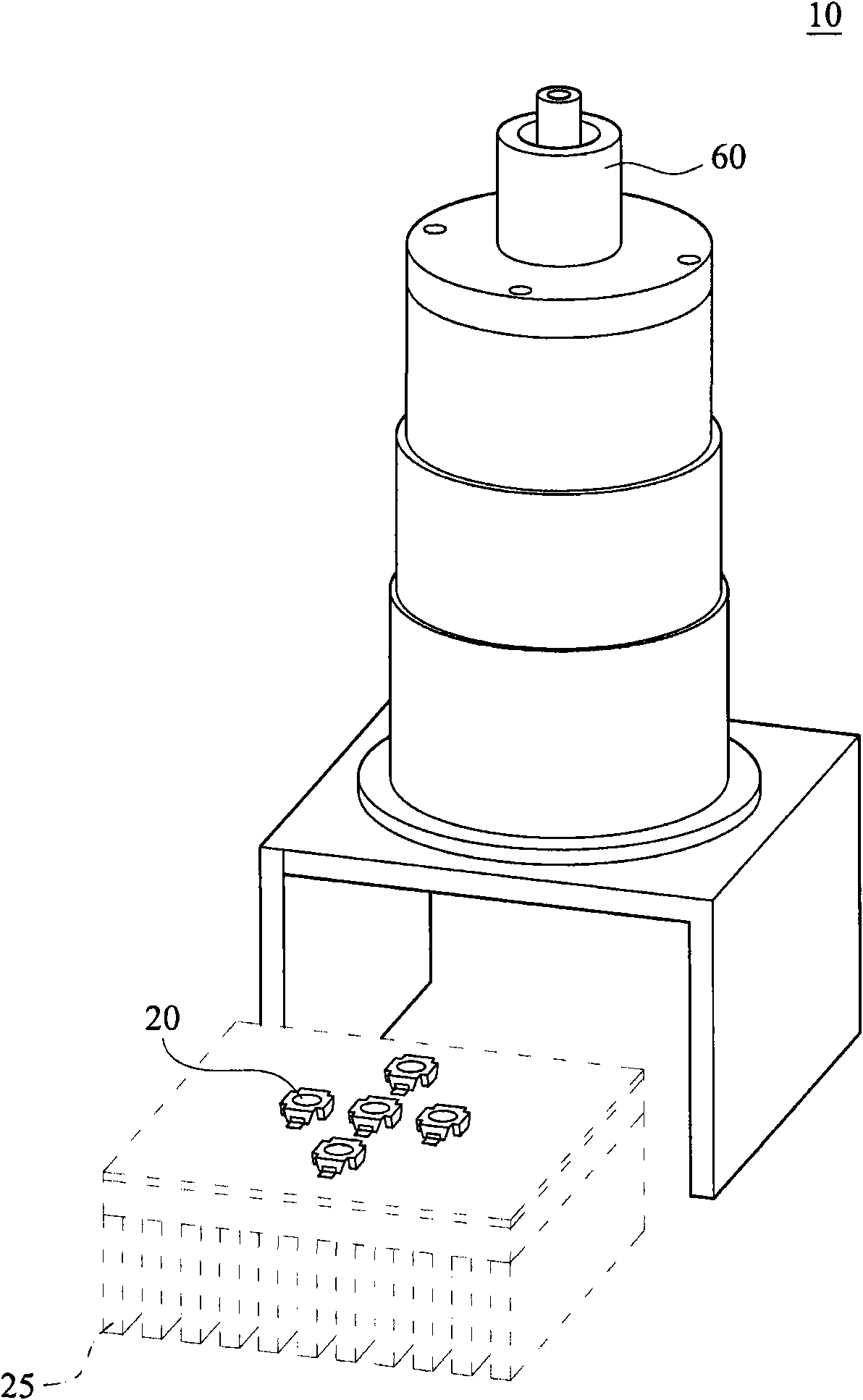 Endoscope light source module structure with light-emitting diodes