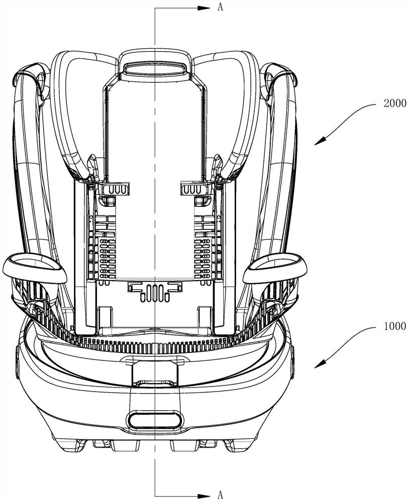 Child automobile safety seat