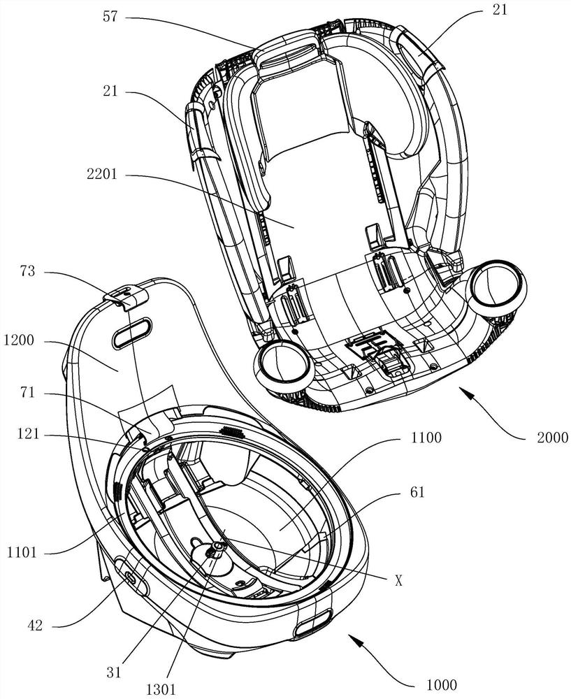 Child automobile safety seat