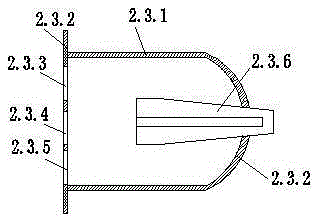 Precious metal recovery device for waste liquid incineration