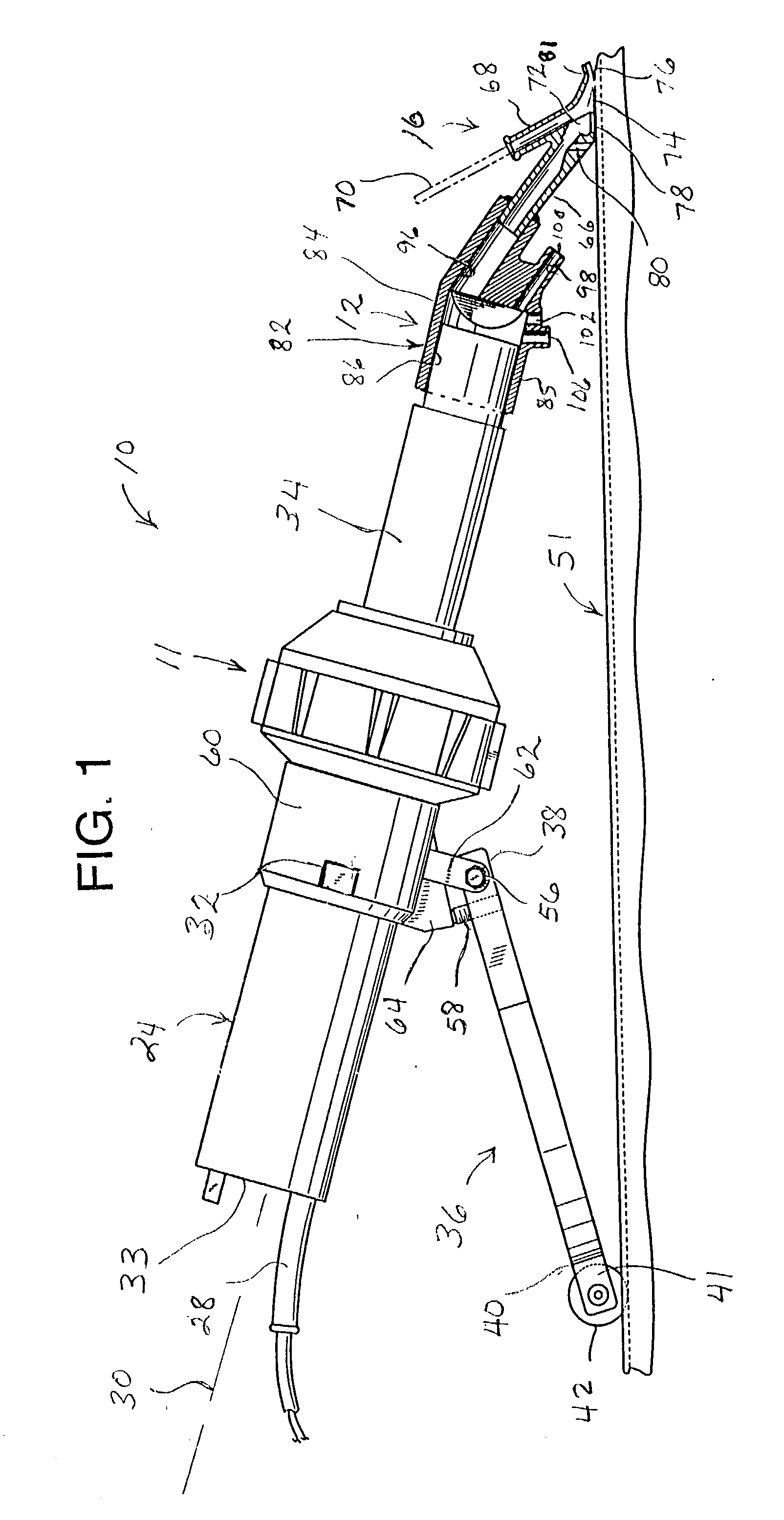 Heat nozzle for welding floor seams