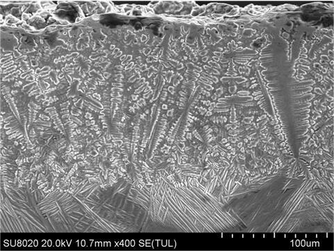 A method for preparing tin gradient coating on the surface of titanium alloy with low laser power