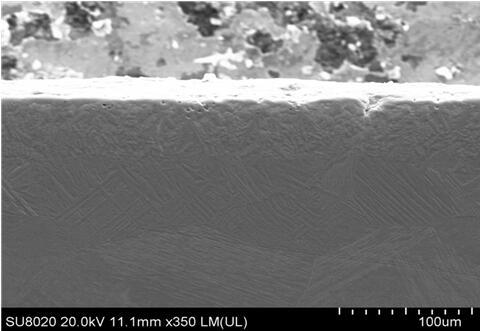 A method for preparing tin gradient coating on the surface of titanium alloy with low laser power