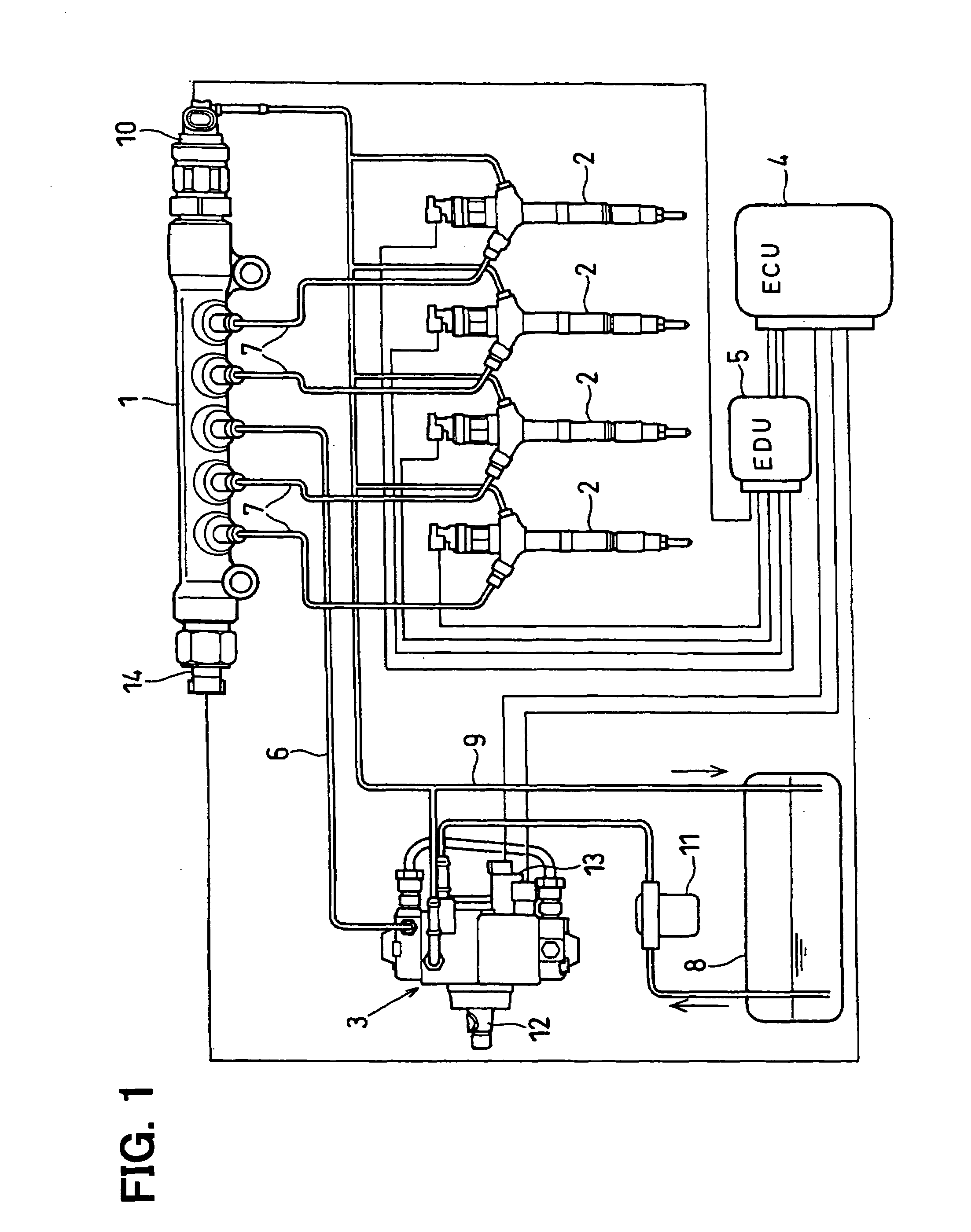 Common rail having orifice