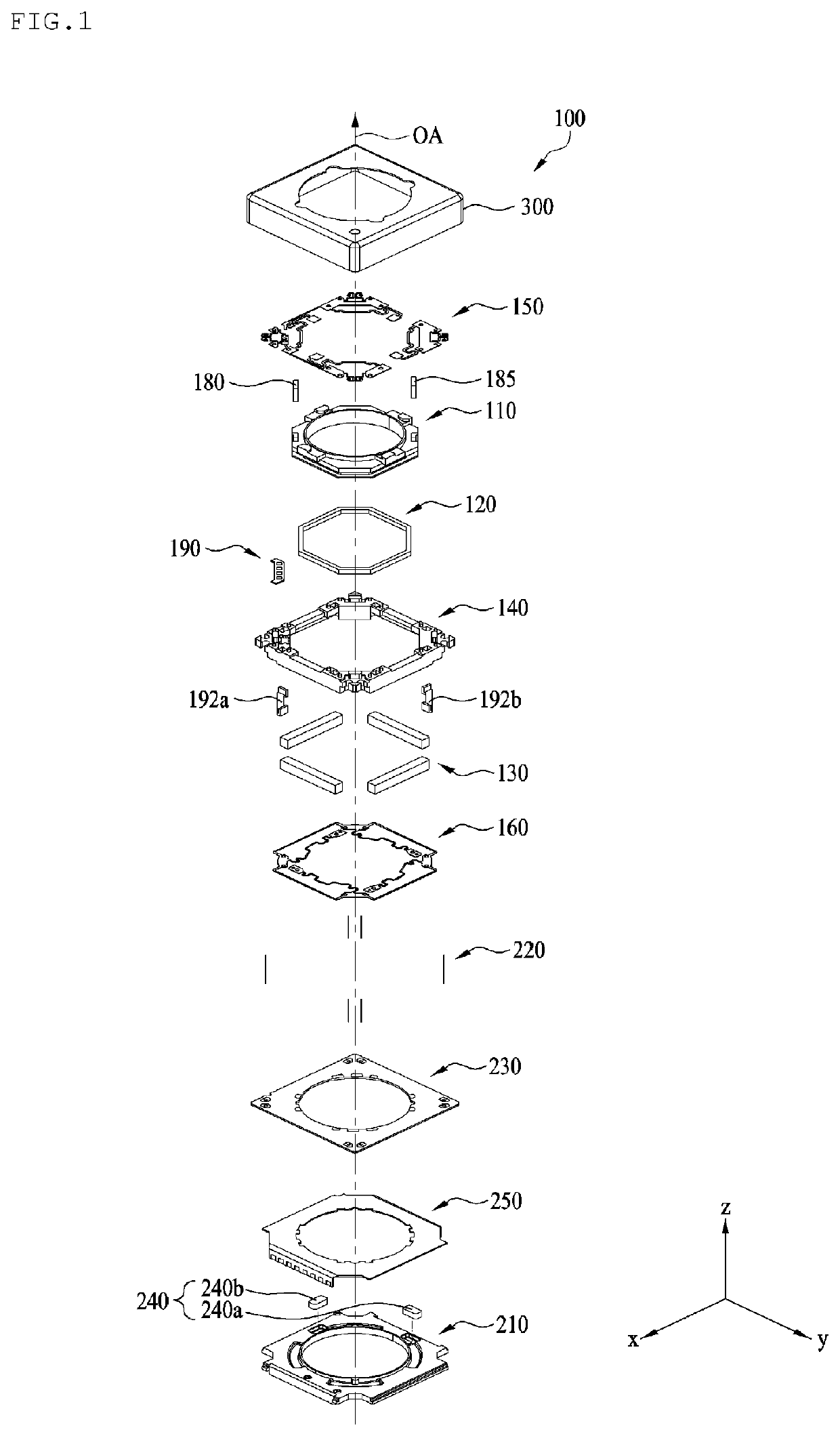 Lens driving apparatus, and camera module and optical device including same