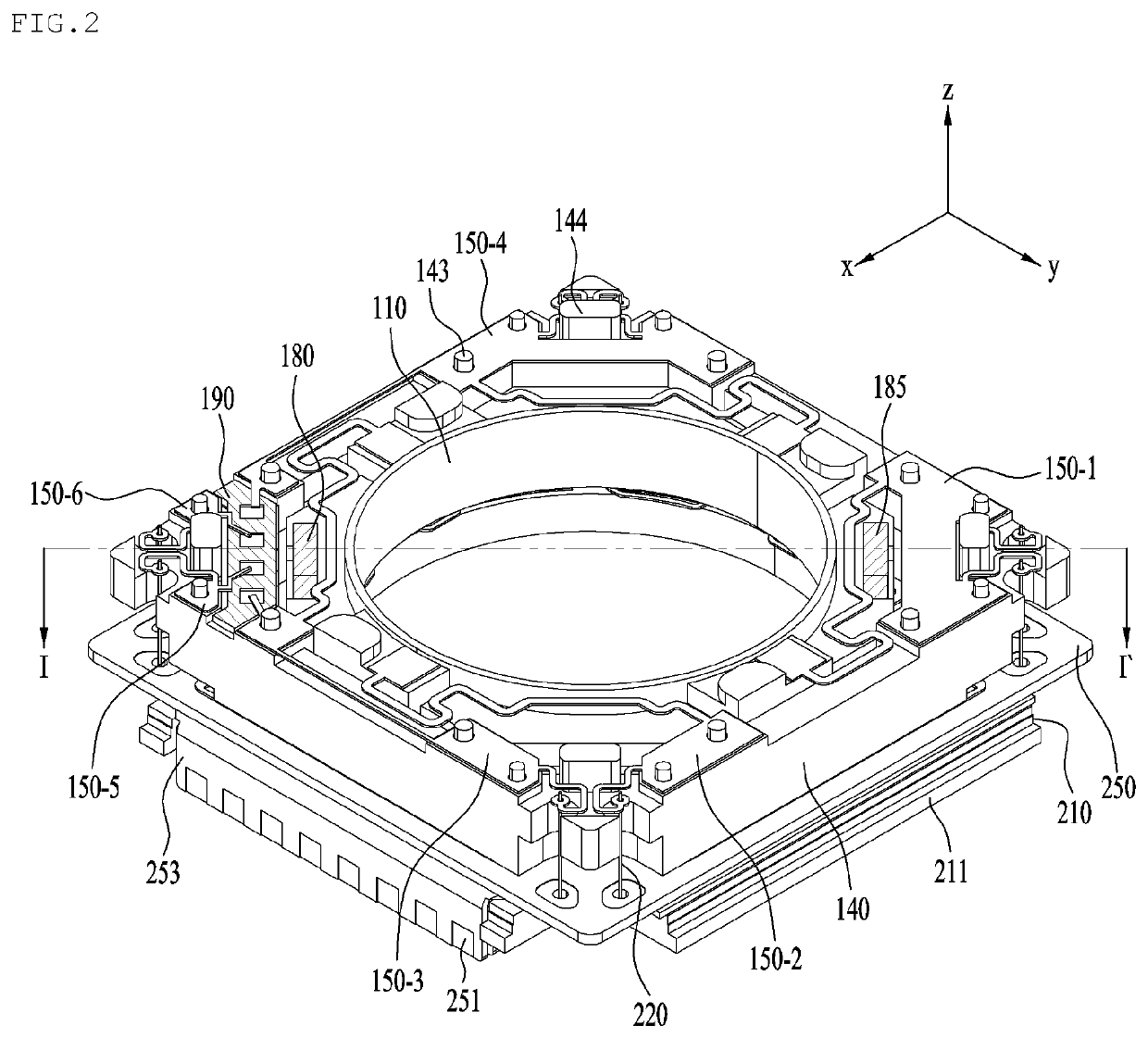 Lens driving apparatus, and camera module and optical device including same