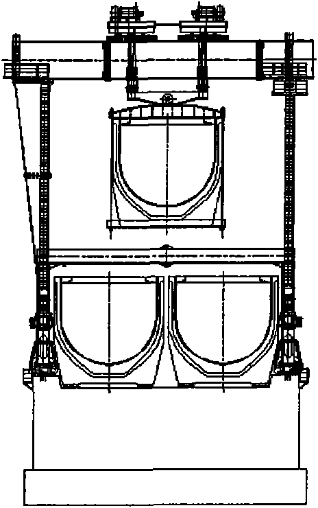 1200 tonner water conservancy aqueduct transportation and erection equipment