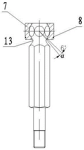 Floating mechanism for main shaft of double countershaft transmission