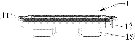 Mirror polishing method of mobile phone USB slot panel and mobile phone USB slot component