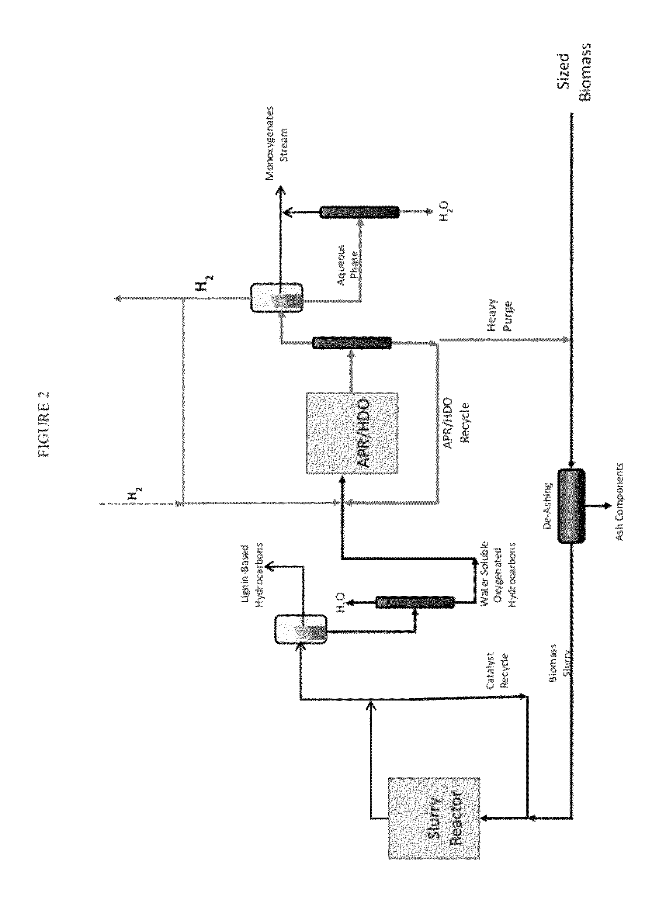 Solvolysis of biomass to produce aqueous and organic products