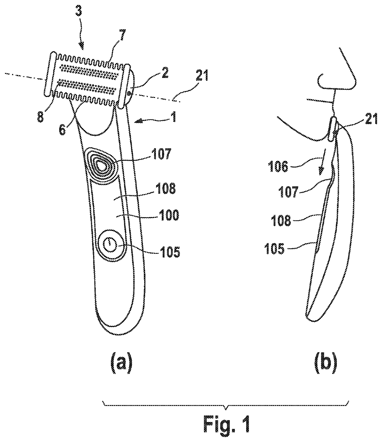 Electric beard trimmer