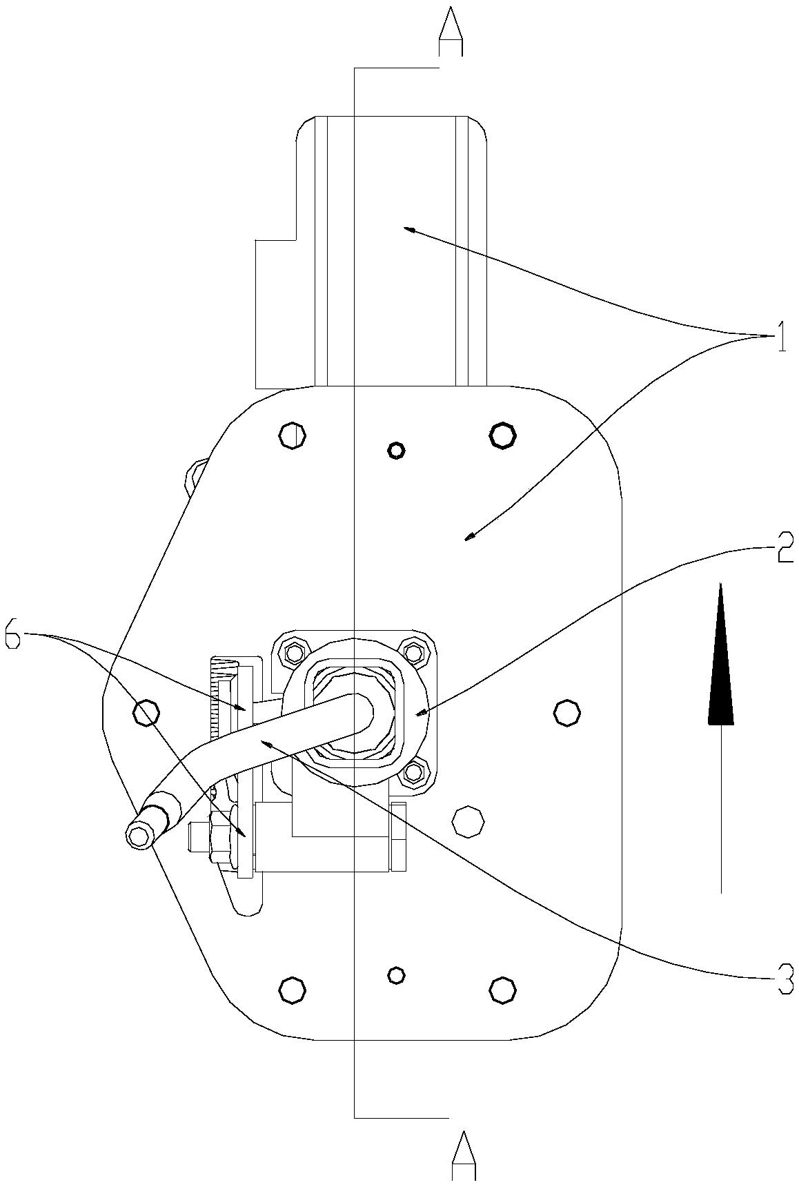 Soft shaft speed change manipulator and automobile