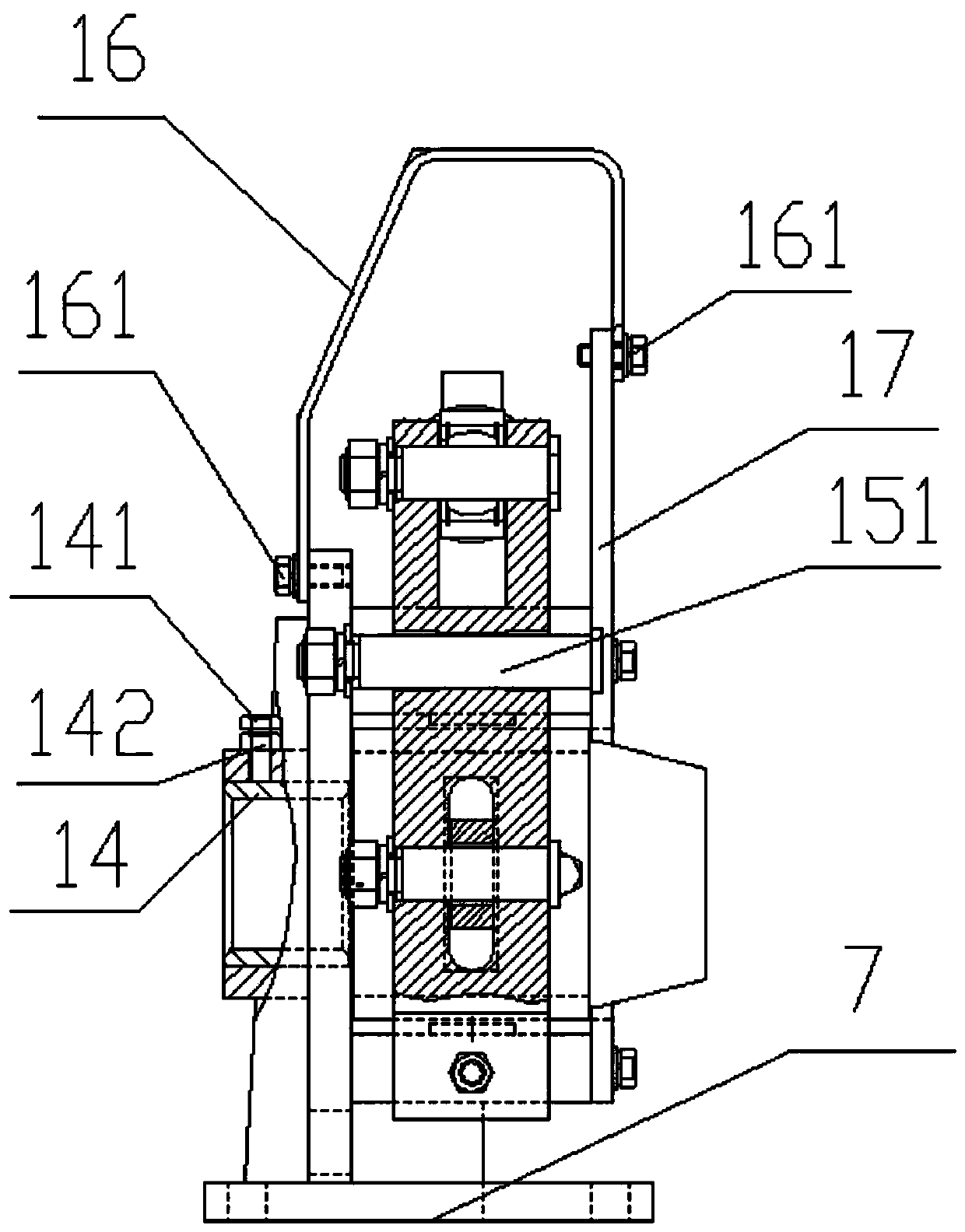 Drill rod clamp mechanism