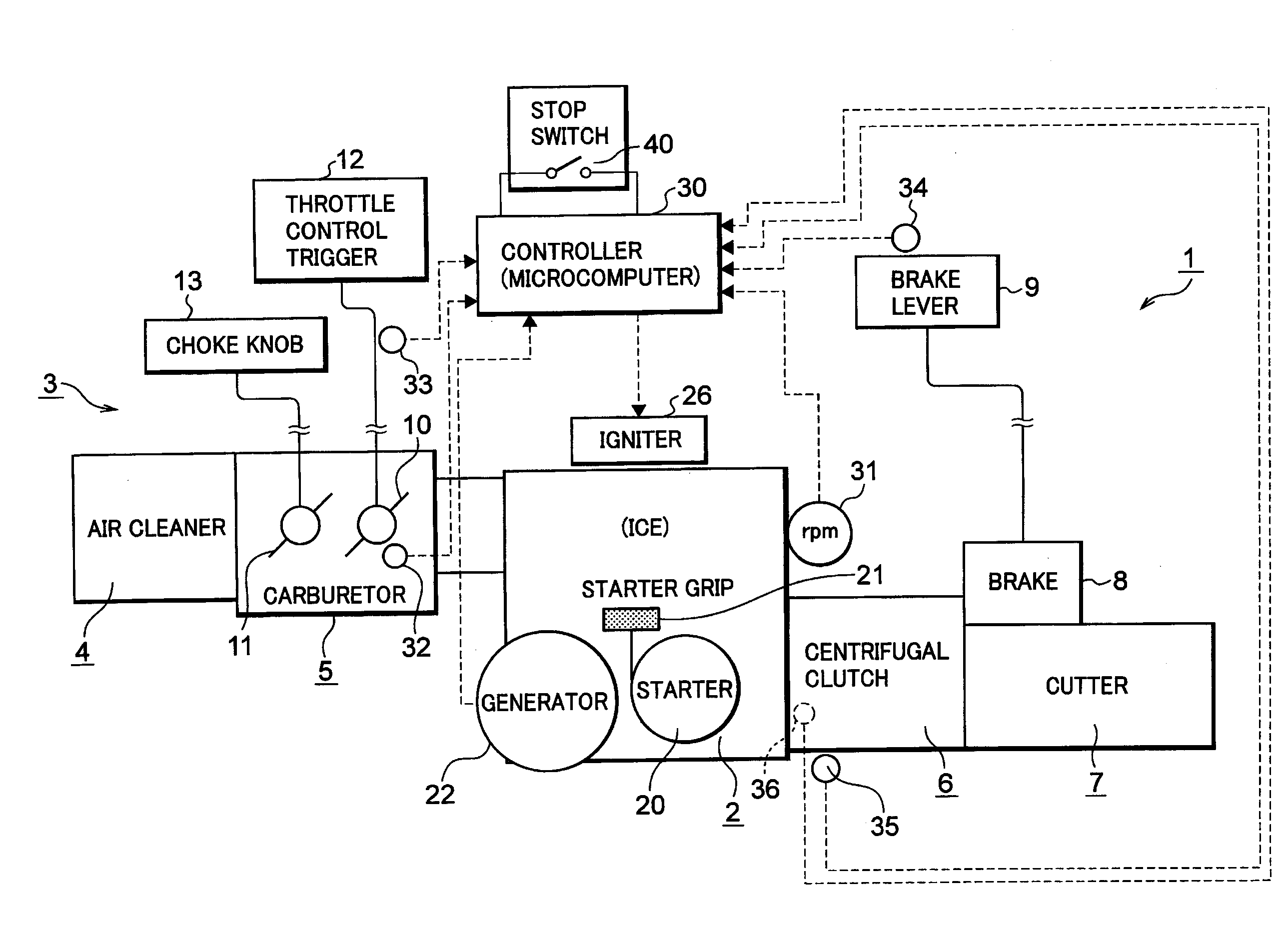 Work Apparatus With Internal Combustion Engine