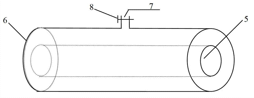 Simulated optical fiber demonstrating device