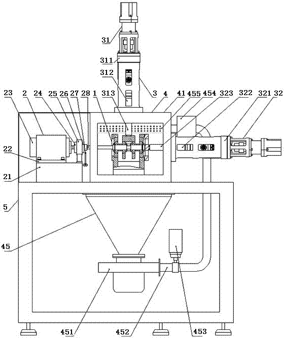 Sealed bearing comprehensive performance simulation testing machine