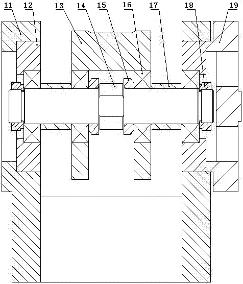 Sealed bearing comprehensive performance simulation testing machine