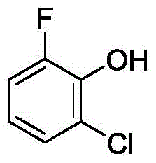 A kind of method of synthesizing 2-fluorophenol compound