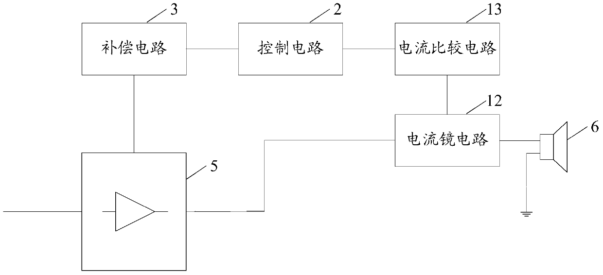 Circuit for suppressing audio output noise and audio output circuit