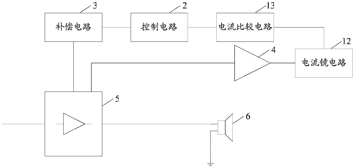 Circuit for suppressing audio output noise and audio output circuit