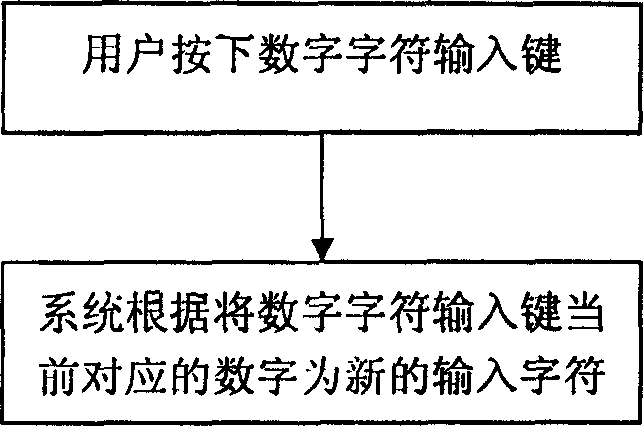 Single-key input terminal and use method thereof