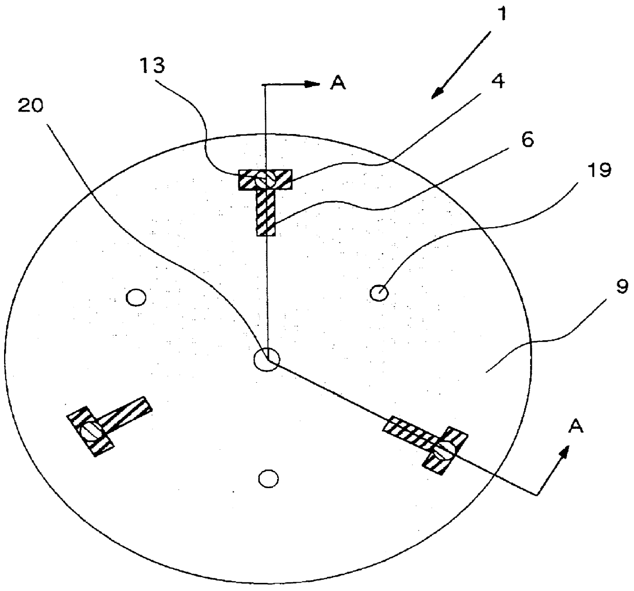 Substrate holding apparatus for processing semiconductor