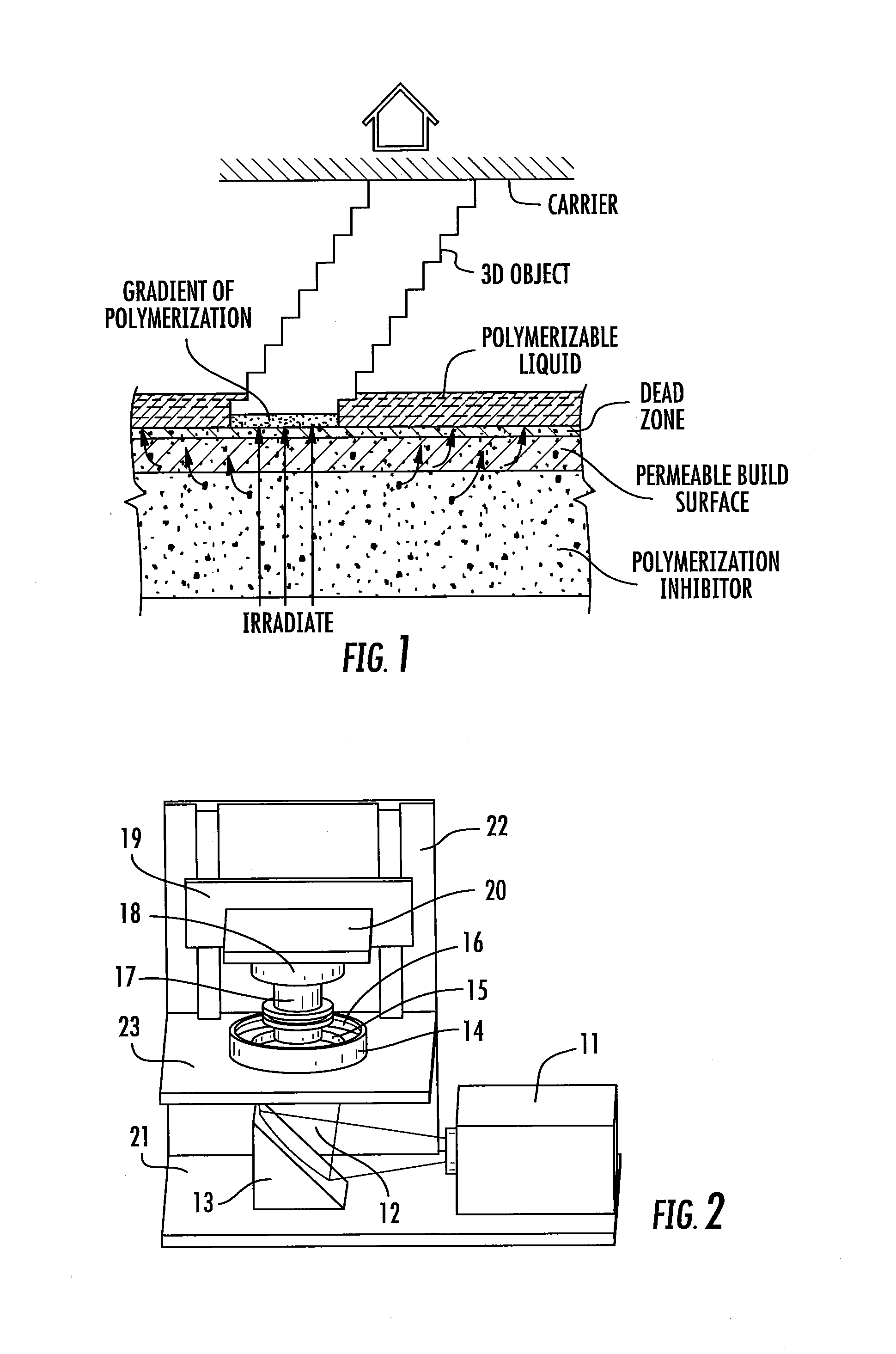 Three-dimensional printing with supported build plates