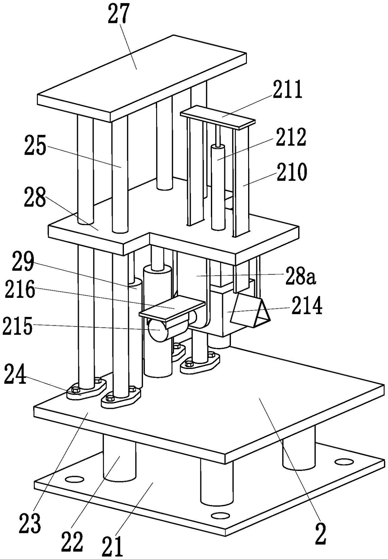 One type of box multi -shaped automatic incision machine