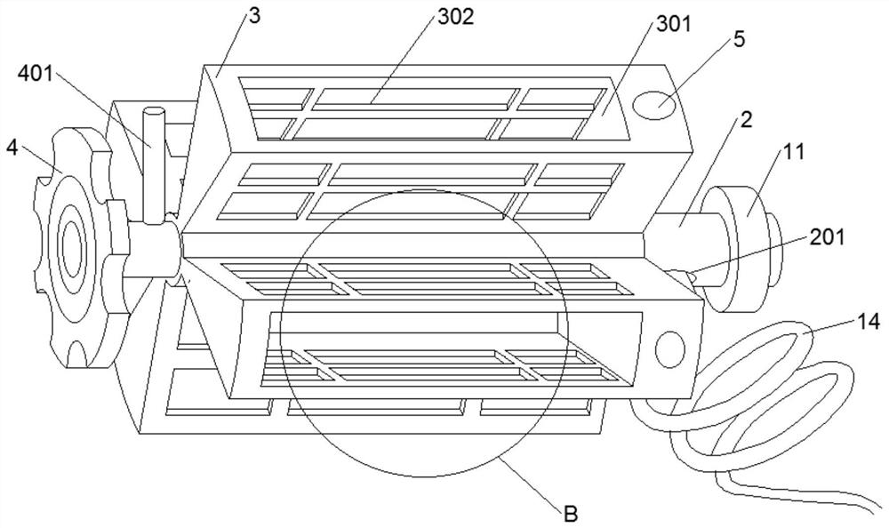 Extensible computer memory mounting groove and using method thereof