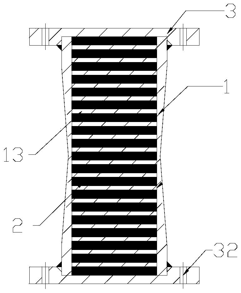 Metal and composite laminated damper