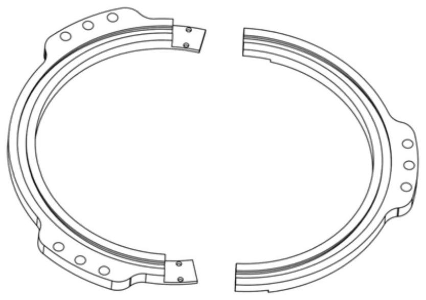 An anti-stuck external fixator for deformity correction