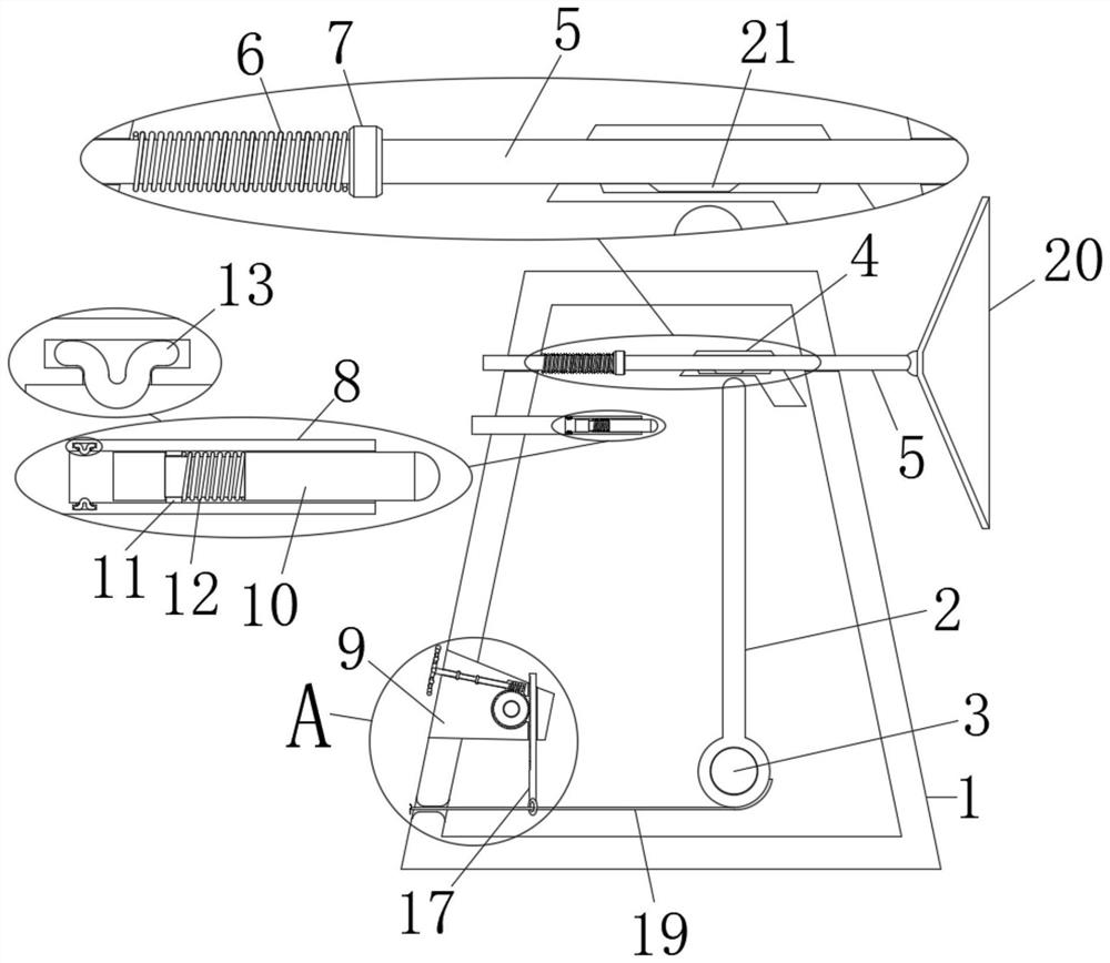 Signal tower wind-resistant reinforcing assembly for Internet of Things