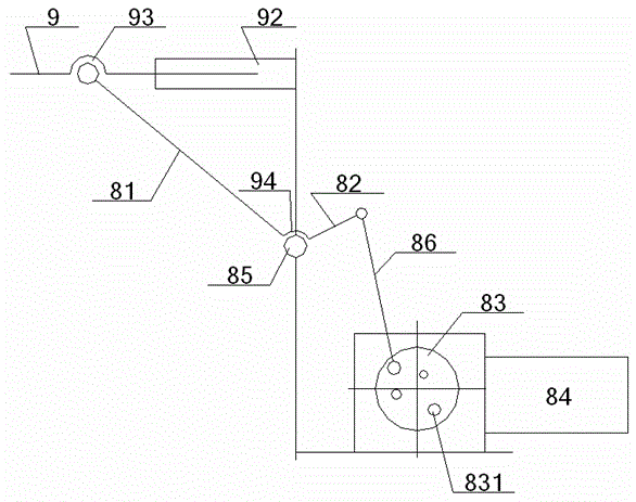 Vertical type net laying device capable of adjusting upright cotton density