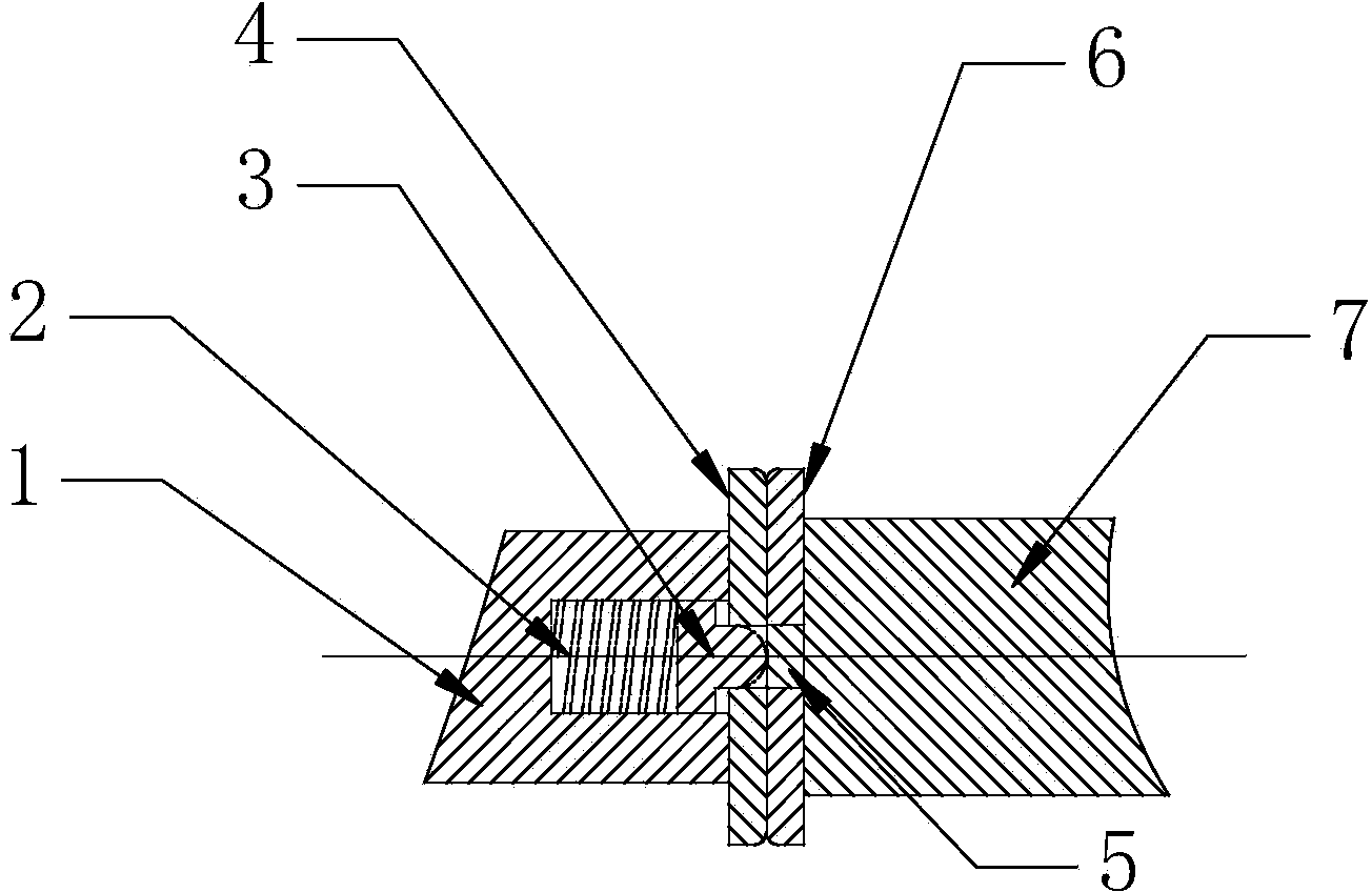 Contact of vacuum arc extinguishing chamber