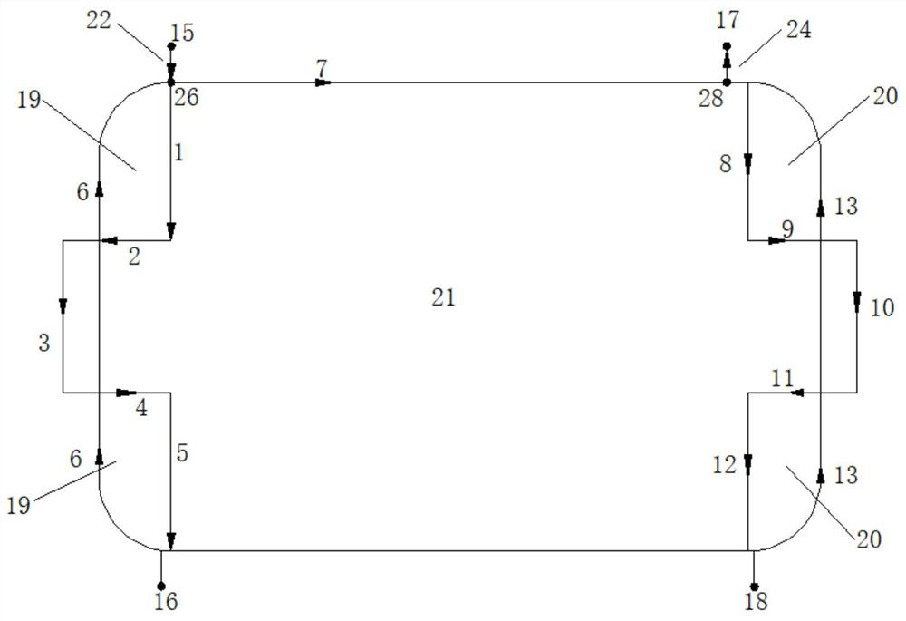 A welding method for metal bipolar plates of fuel cells