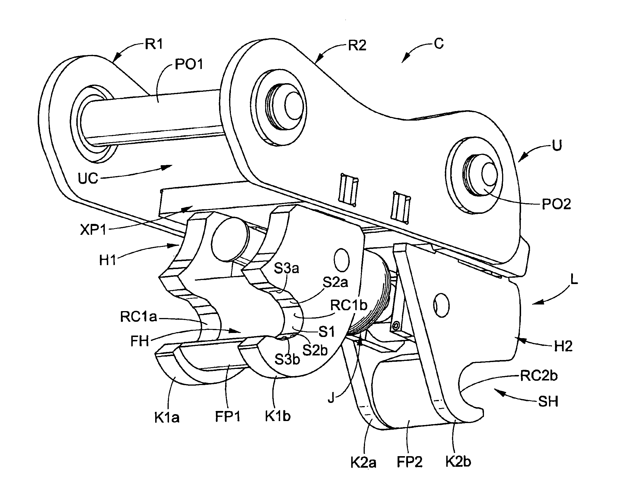 Spread-style coupler