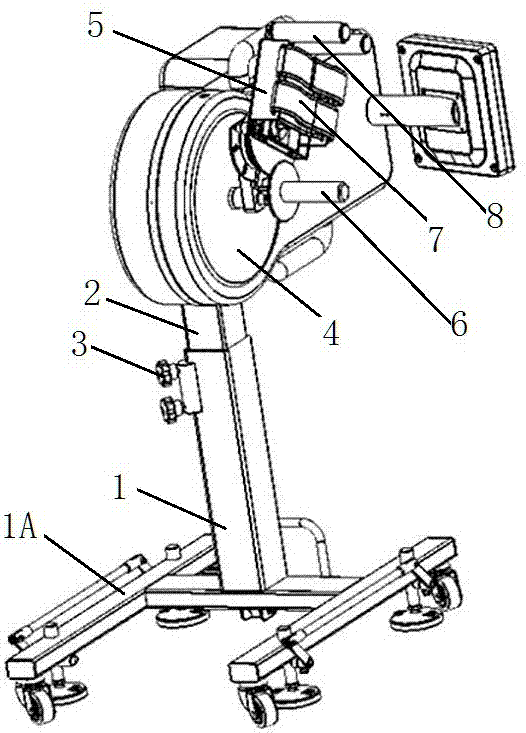 Active-and-passive rehabilitation training instrument for multiple joints of upper limb