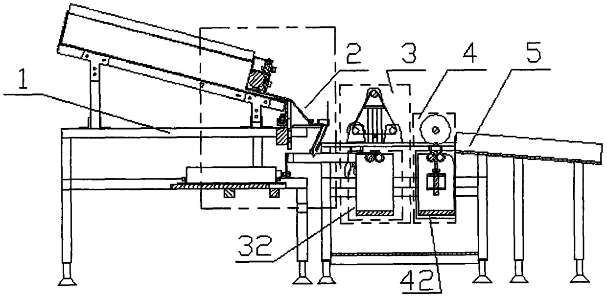 A dual-station automatic grinding and cutting machine for ceramic green tubes