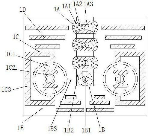 Lead wire storage device of electrocardiogram monitor