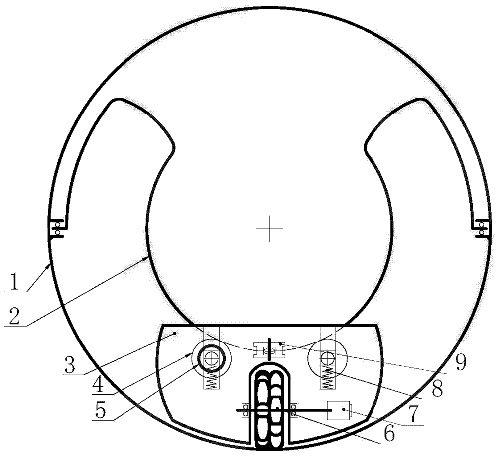 An Omnidirectional Motion Spherical Robot