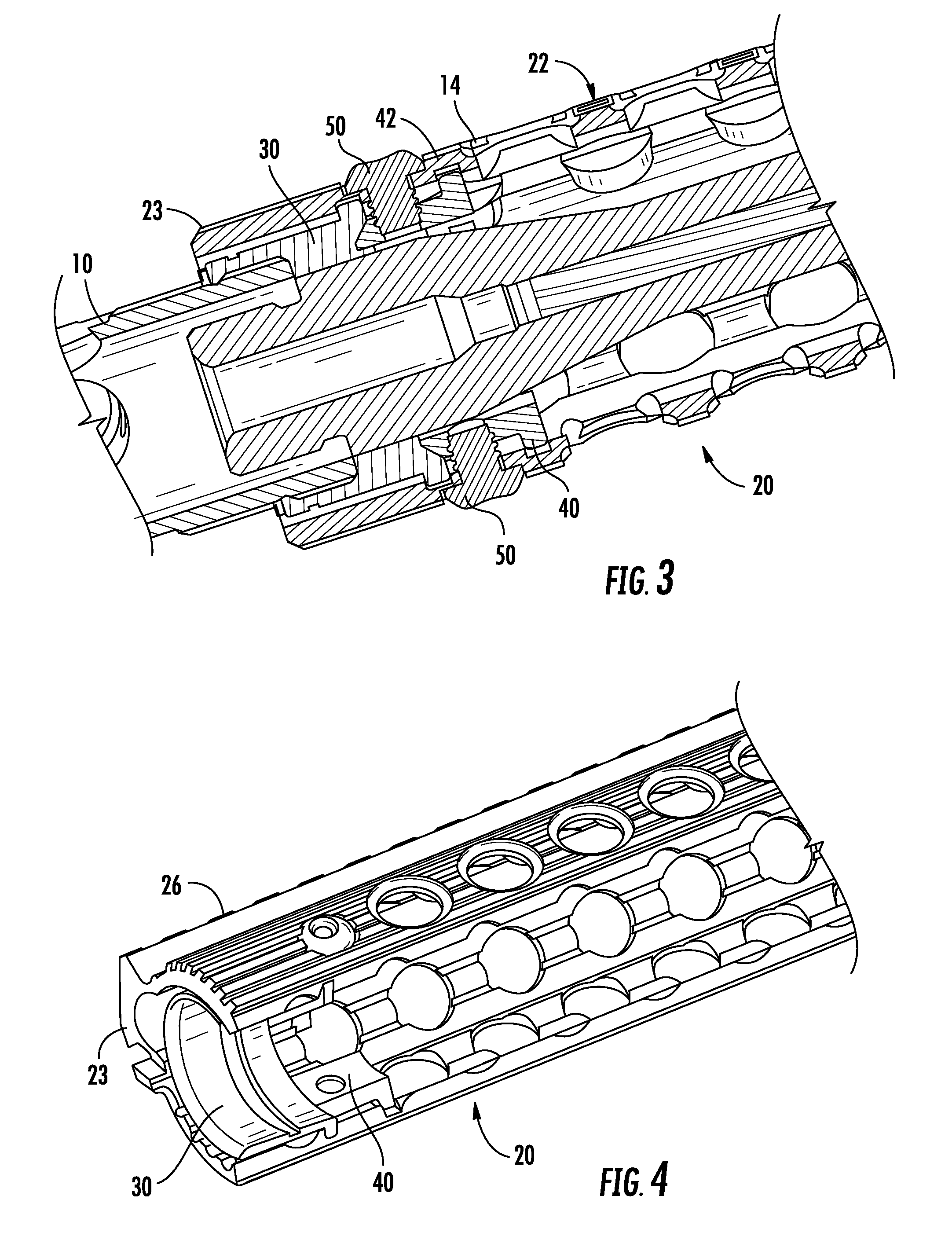 Firearm handguard system