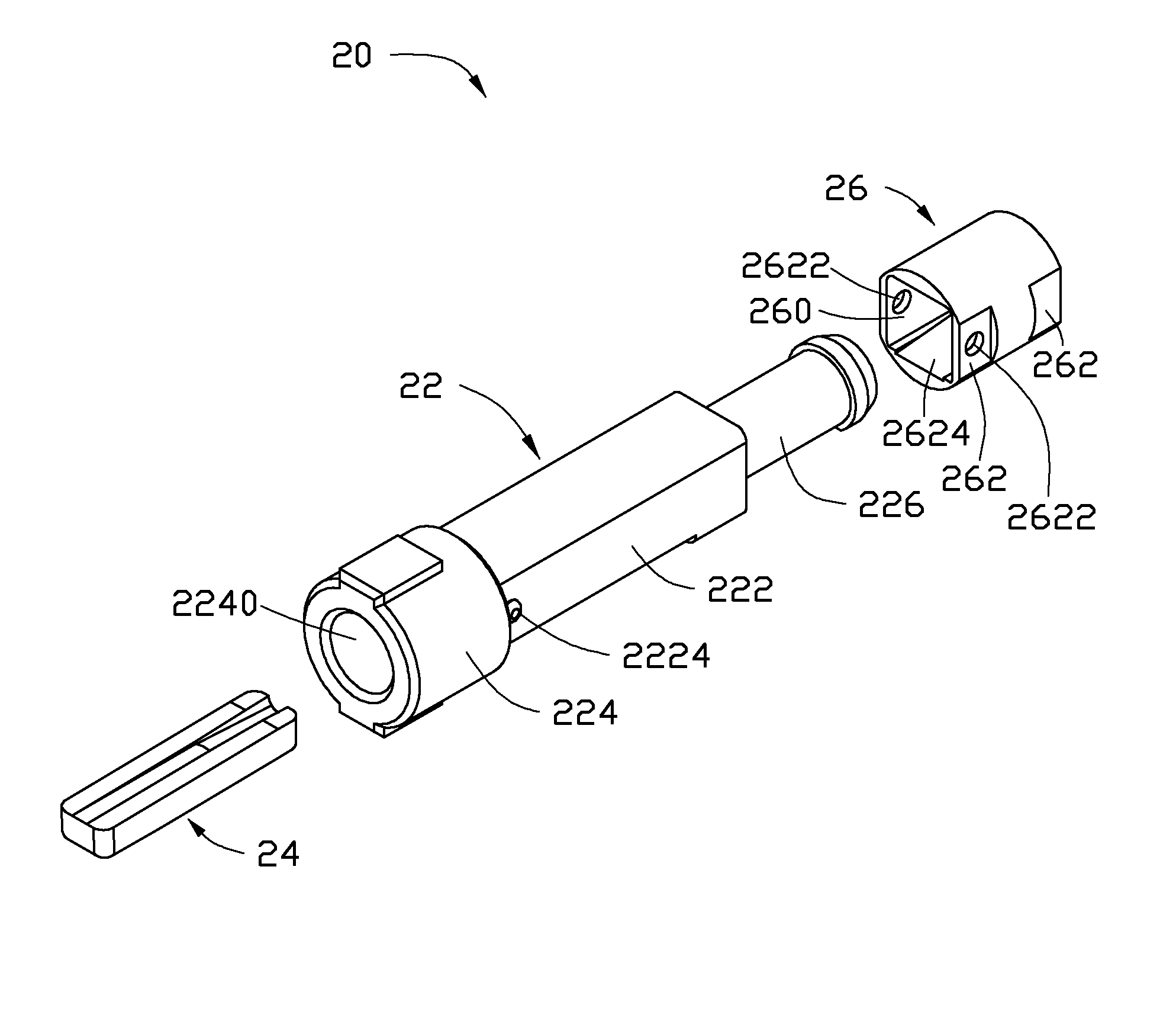 Optical fiber clamping mechanism and optical fiber connector using the same