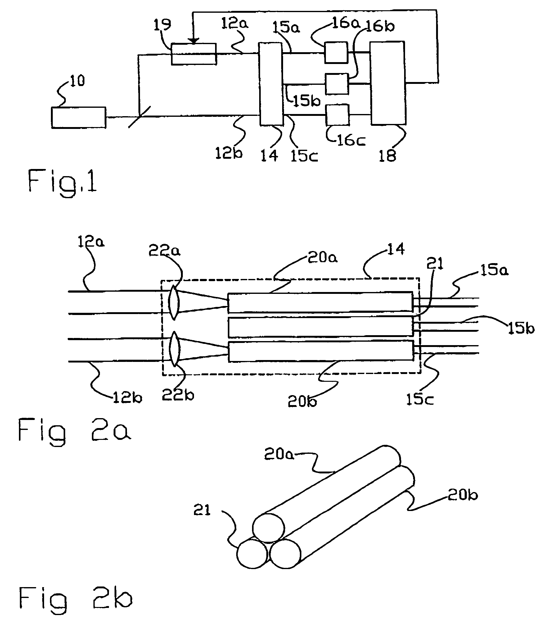 Device for measuring an optical path length difference