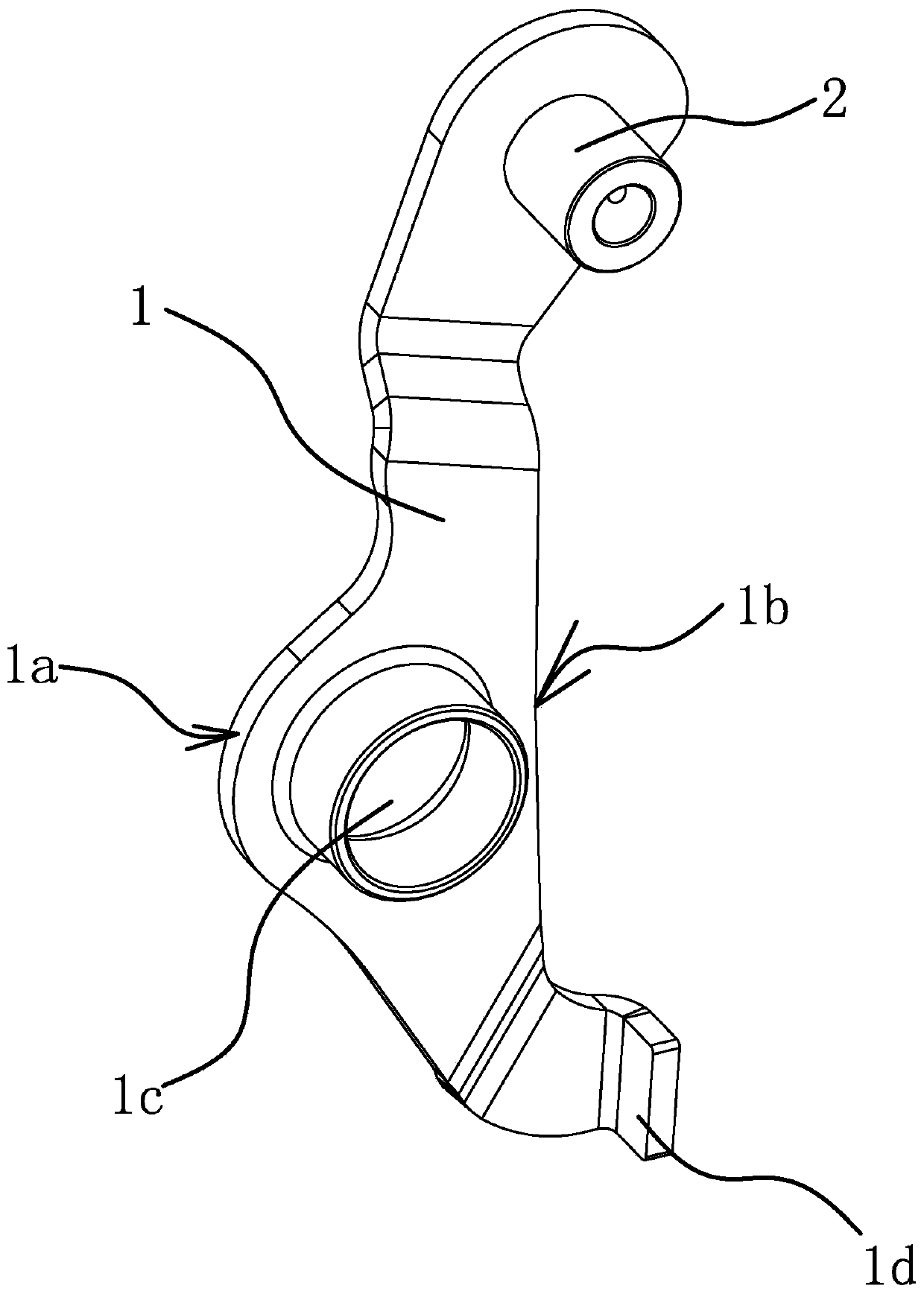 Chuck for tightening arm machining