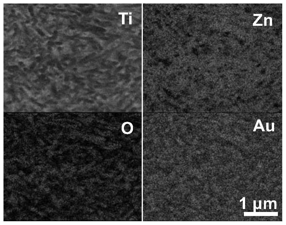 Antimicrobial semiconductor coating layer with detection effect and preparation method and application thereof