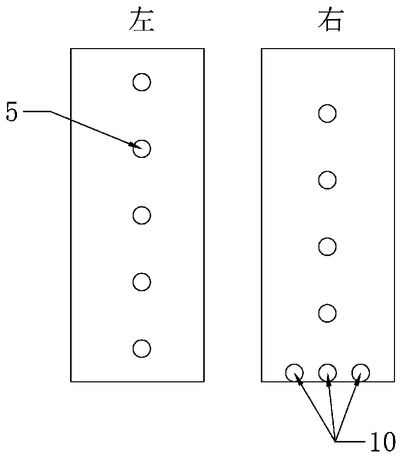 Device for simulating slope with seepage-freezing-thawing coupling action and using method thereof