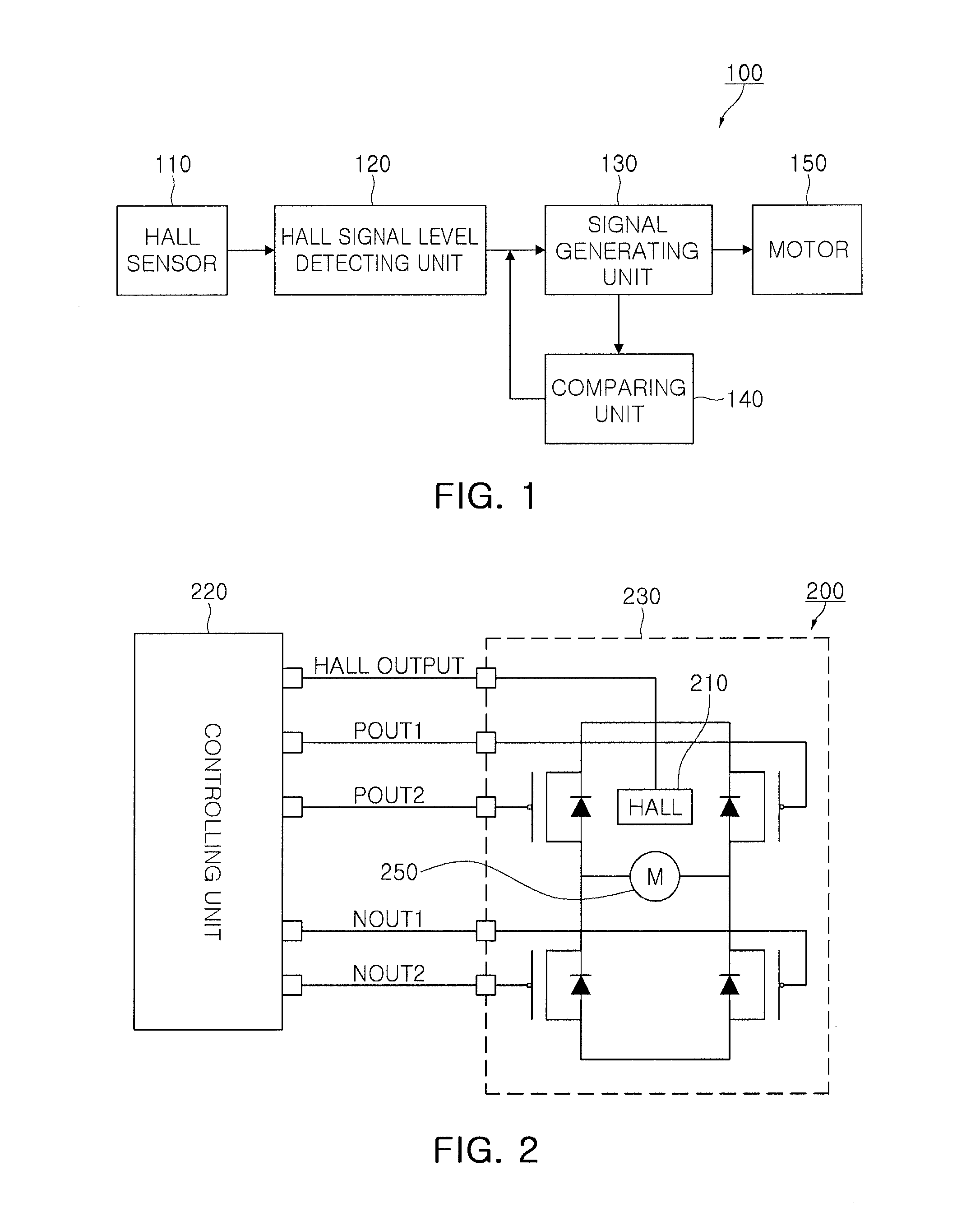 Motor controlling circuit, motor driving device and method of driving motor