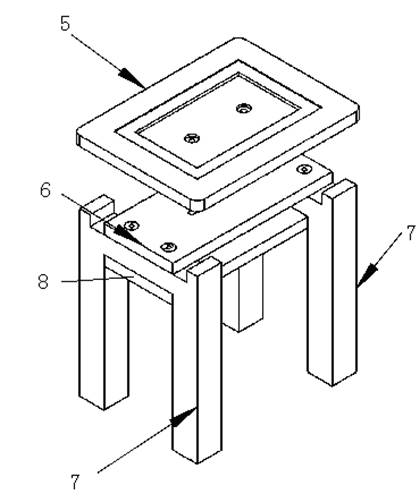 Multifunctional assembled table and stools