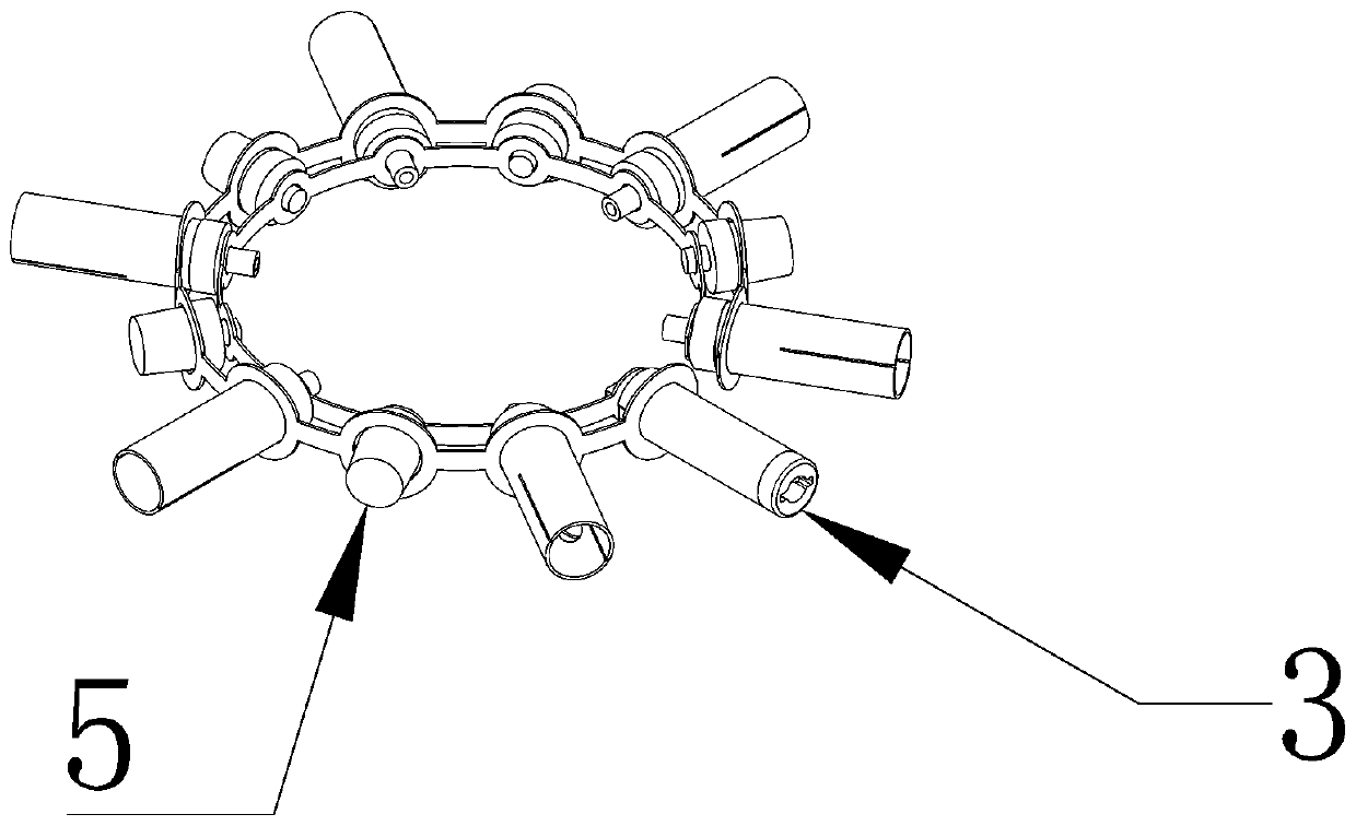 A rainproof multi-output hole power distribution socket for Christmas light trees