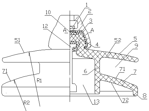 Manufacture method of high-strength disc porcelain insulator